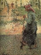 Camille Pissarro woman oil painting artist